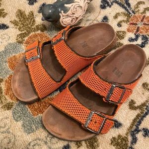 Cute Birkis (Birkenstock) in Orange!